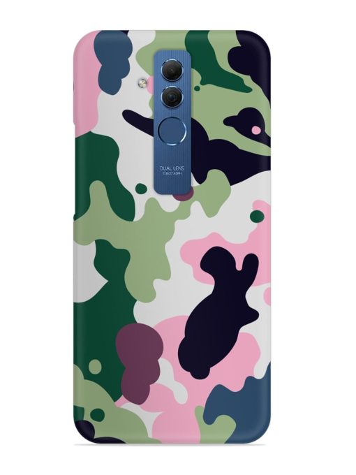 Seamless Funky Camouflage Snap Case for Honor Mate 20 Lite Edge Zapvi