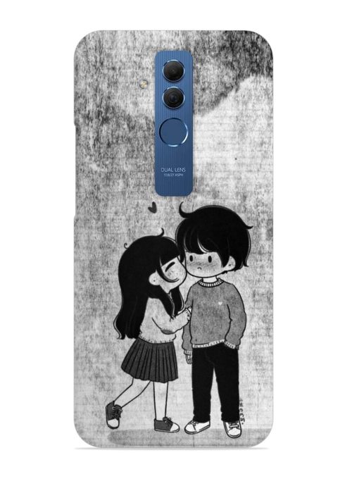 Couple Love Highlights Snap Case for Honor Mate 20 Lite Edge Zapvi