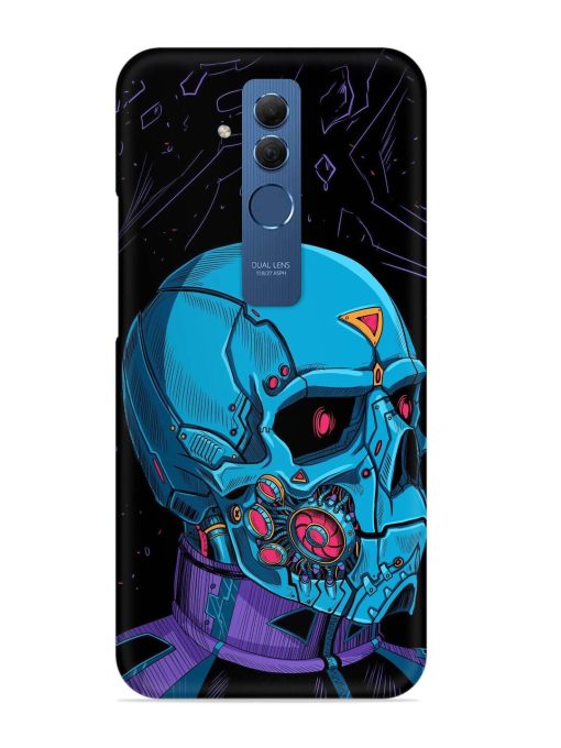 Skull Robo Vector Snap Case for Honor Mate 20 Lite Edge Zapvi