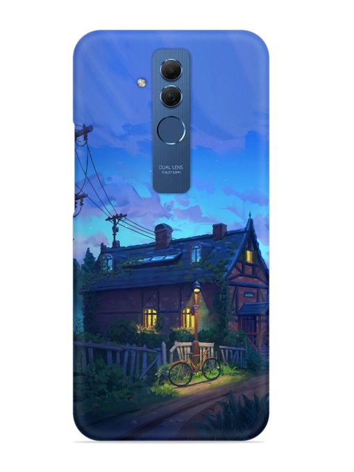 Beautiful Village House Snap Case for Honor Mate 20 Lite Edge Zapvi