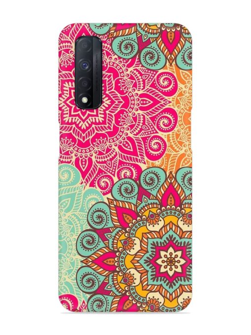 Mandala Seamless Snap Case for Realme Narzo 30 (4G) Edge Zapvi