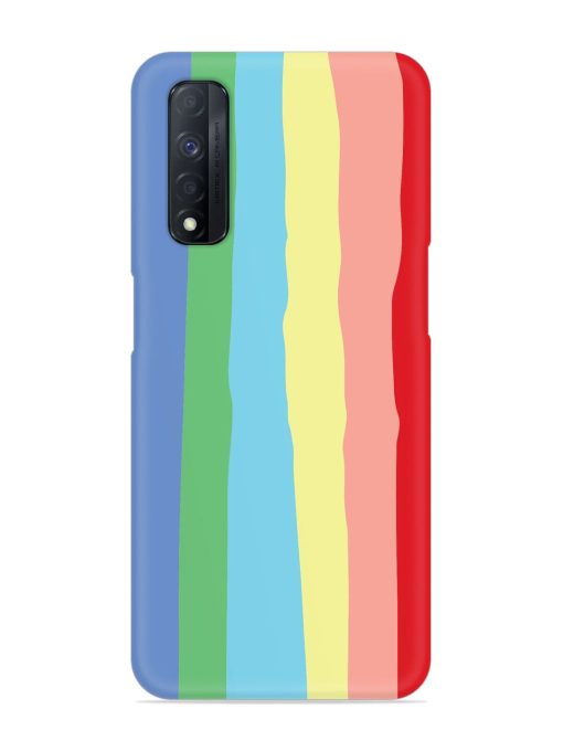 Rainbow Premium Shade Snap Case for Realme Narzo 30 (4G) Edge Zapvi