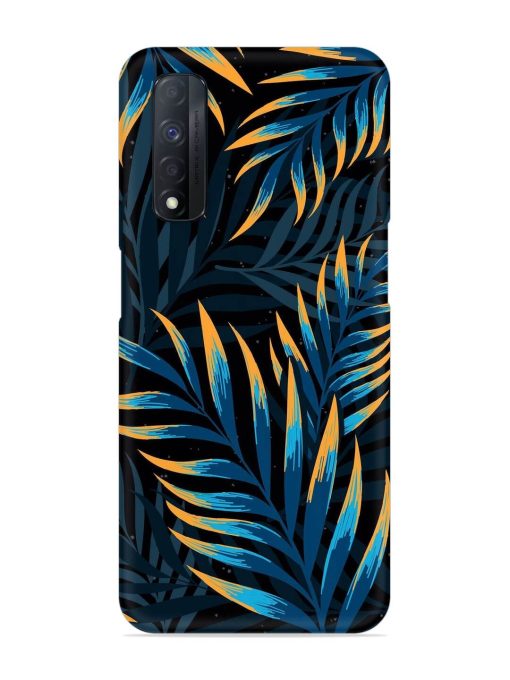 Abstract Leaf Art Snap Case for Realme Narzo 30 (4G) Edge Zapvi