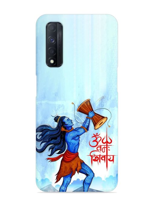 Illustration Lord Shiva Snap Case for Realme Narzo 30 (4G) Edge Zapvi