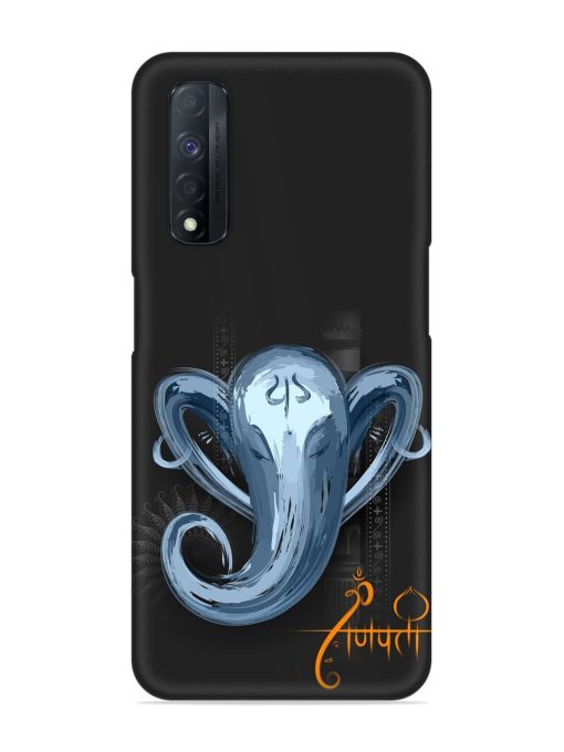 Illustration Lord Ganpati Snap Case for Realme Narzo 30 (4G) Edge Zapvi