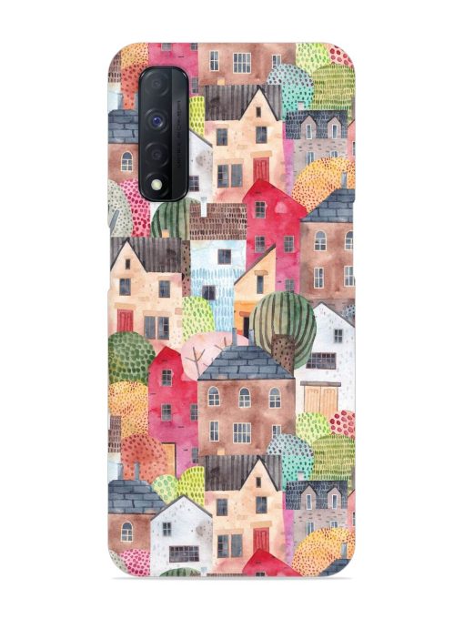 Abstract Seamless Pattern Snap Case for Realme Narzo 30 (4G) Edge Zapvi