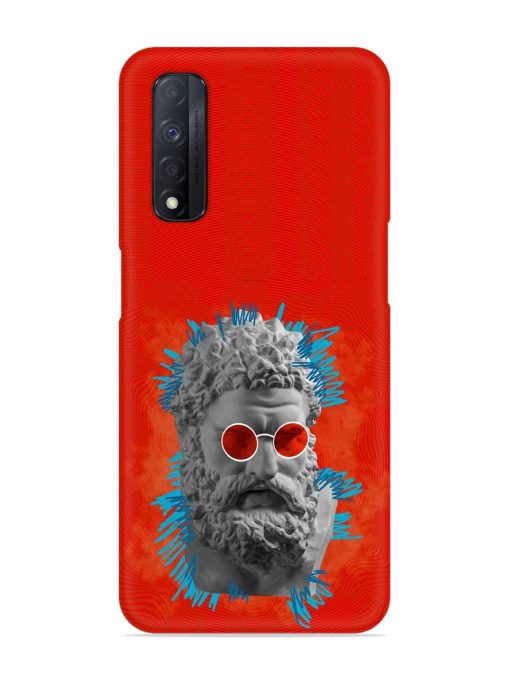 Contemporary Art Concept Snap Case for Realme Narzo 30 (4G) Edge Zapvi