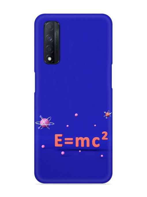 Formula Relativity Equation Snap Case for Realme Narzo 30 (4G) Edge Zapvi