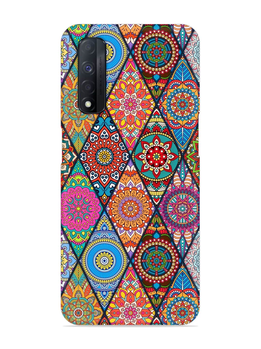 Seamless Tile Pattern Snap Case for Realme Narzo 30 (4G) 1 Seamless Tile Pattern Snap Case for Realme Narzo 30 (4G) Edge Zapvi