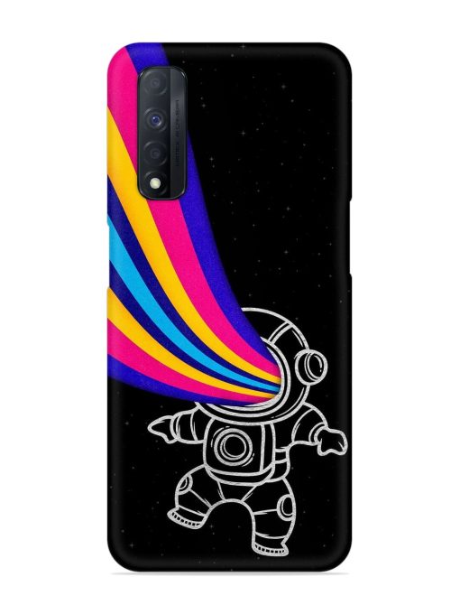 Astronaut Snap Case for Realme Narzo 30 (4G) Edge Zapvi