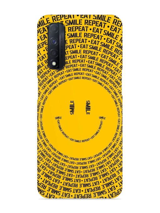 Smiley Snap Case for Realme Narzo 30 (4G) Edge Zapvi