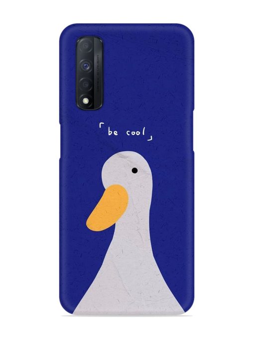 Be Cool Duck Snap Case for Realme Narzo 30 (4G) Edge Zapvi