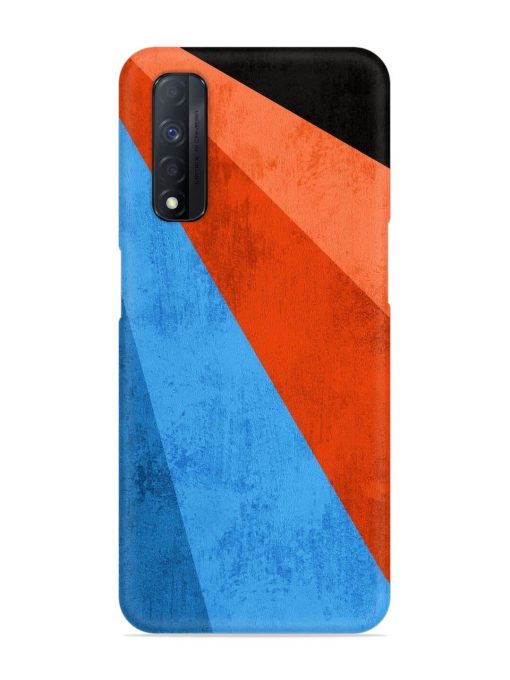 Modern Matte Abstract Snap Case for Realme Narzo 30 (4G) Edge Zapvi