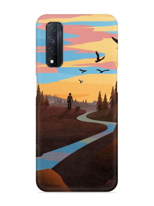 Natural Landscape Art Snap Case for Realme Narzo 30 (4G) Edge Zapvi