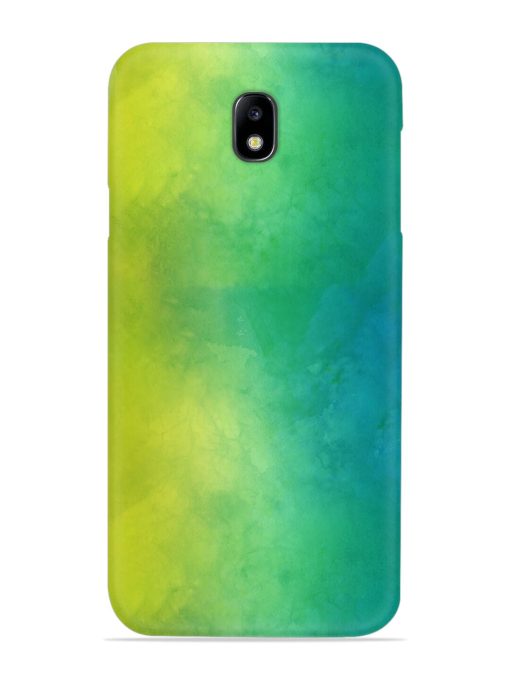 Yellow Green Gradient Snap Case for Samsung Galaxy J7 (2017) Edge Zapvi