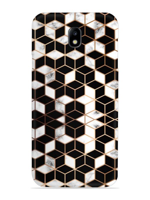 Vector Marble Texture Snap Case for Samsung Galaxy J7 (2017) Edge Zapvi