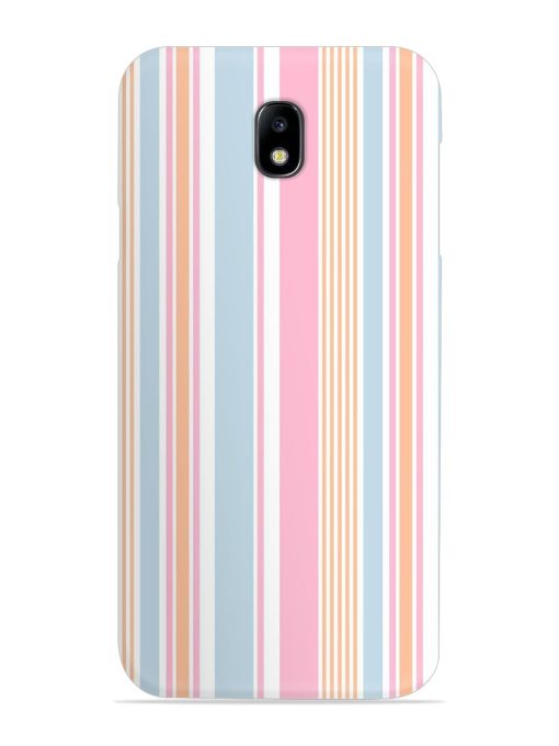 Stripe Seamless Pattern Snap Case for Samsung Galaxy J7 (2017) Edge Zapvi