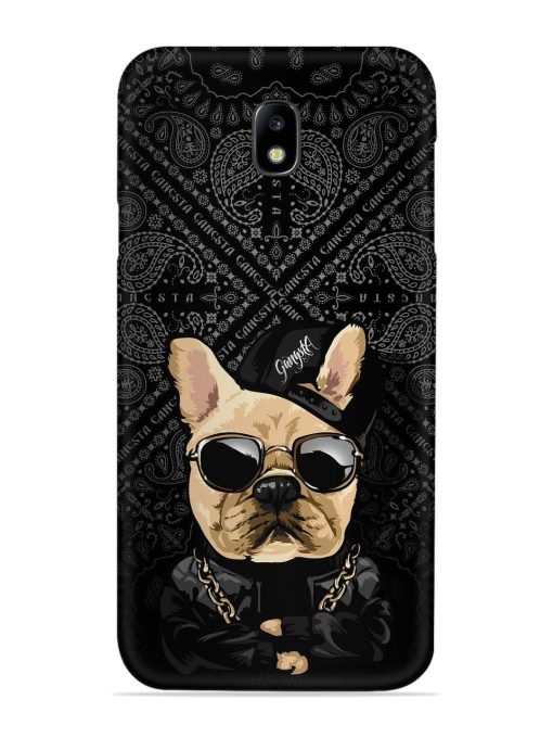 Gangsta Cool Sunglasses Dog Snap Case for Samsung Galaxy J7 (2017) Edge Zapvi