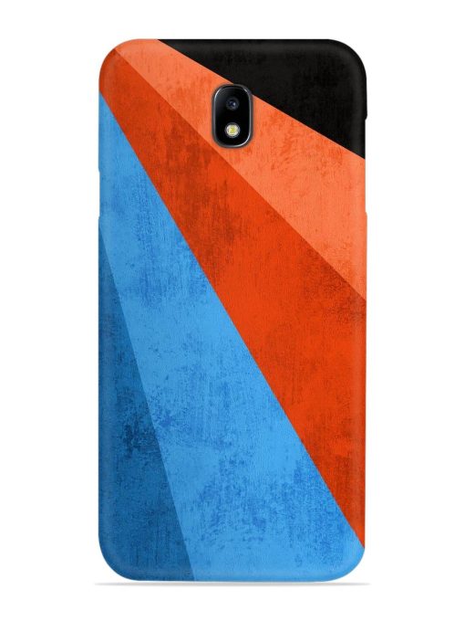 Modern Matte Abstract Snap Case for Samsung Galaxy J7 (2017) Edge Zapvi