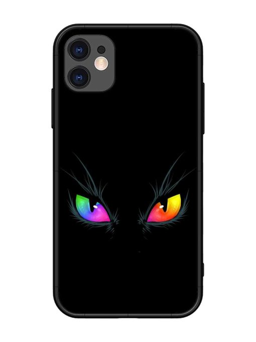 Cat Eyes Glossy Metal Phone Cover for Apple Iphone 11 Edge Zapvi