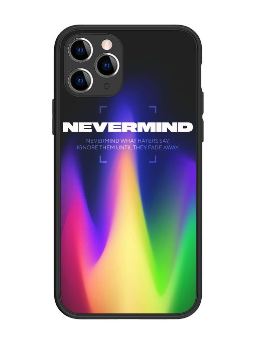 Nevermind Glossy Metal Phone Cover for Apple Iphone 11 Pro Edge Zapvi