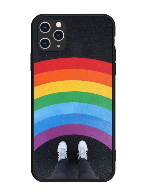 Legs Rainbow Glossy Metal TPU Phone Cover for Apple Iphone 11 Pro Max Edge Zapvi