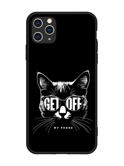 Get Off Glossy Metal TPU Phone Cover for Apple Iphone 11 Pro Max Edge Zapvi