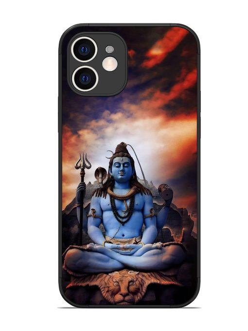 Jai Jai Shiv Glossy Metal Phone Cover for Apple Iphone 12 Edge Zapvi