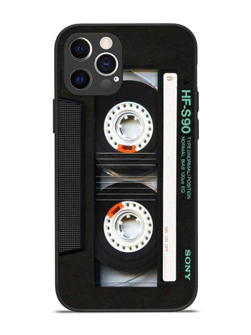 Sony Hf-S90 Cassette Glossy Metal Phone Cover for Apple Iphone 12 Pro Edge Zapvi