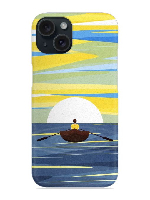 Rowing Person Ferry Paddle Snap Case Edge Zapvi