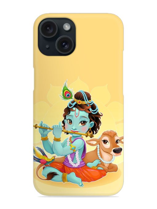 Bal Krishna Flute Art Snap Case Edge Zapvi