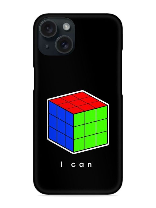 I Can Cube Design Snap Case Edge Zapvi