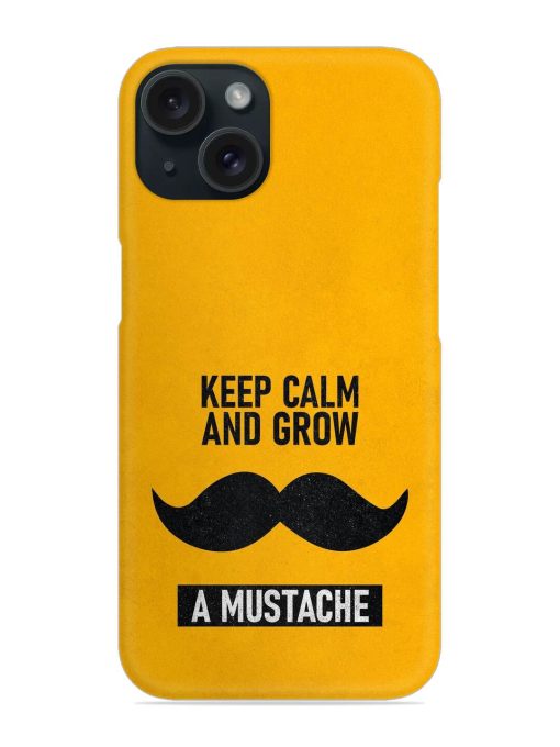 Mustache Snap Case Edge Zapvi