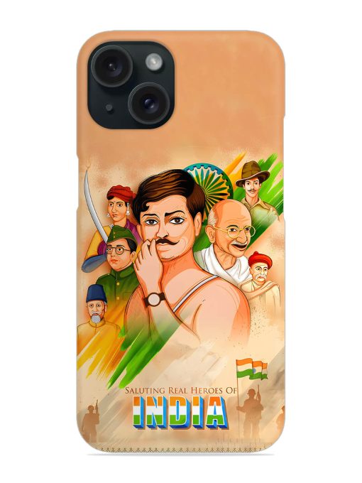 Indian Freedom Fighter Snap Case Edge Zapvi