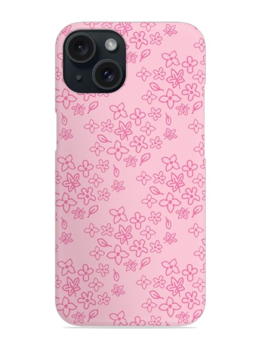 Abstract Floral Seamless Snap Case Edge Zapvi