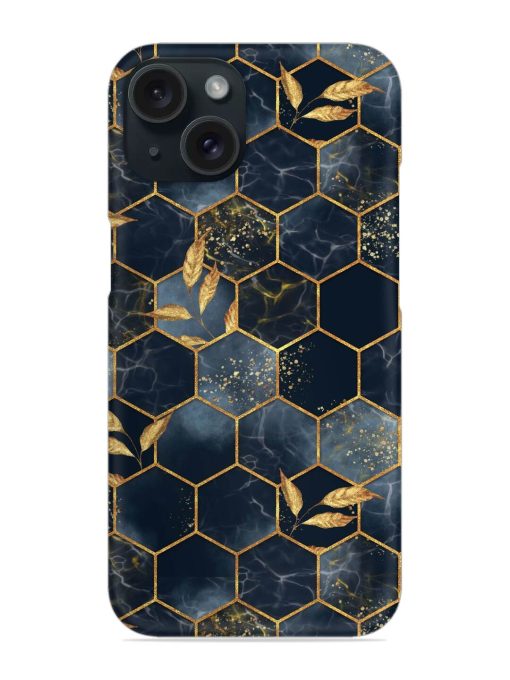 Marble Hexagon Seamless Snap Case Edge Zapvi