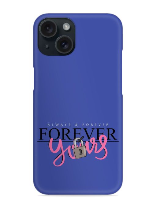 Forever Young Slogan Snap Case Edge Zapvi