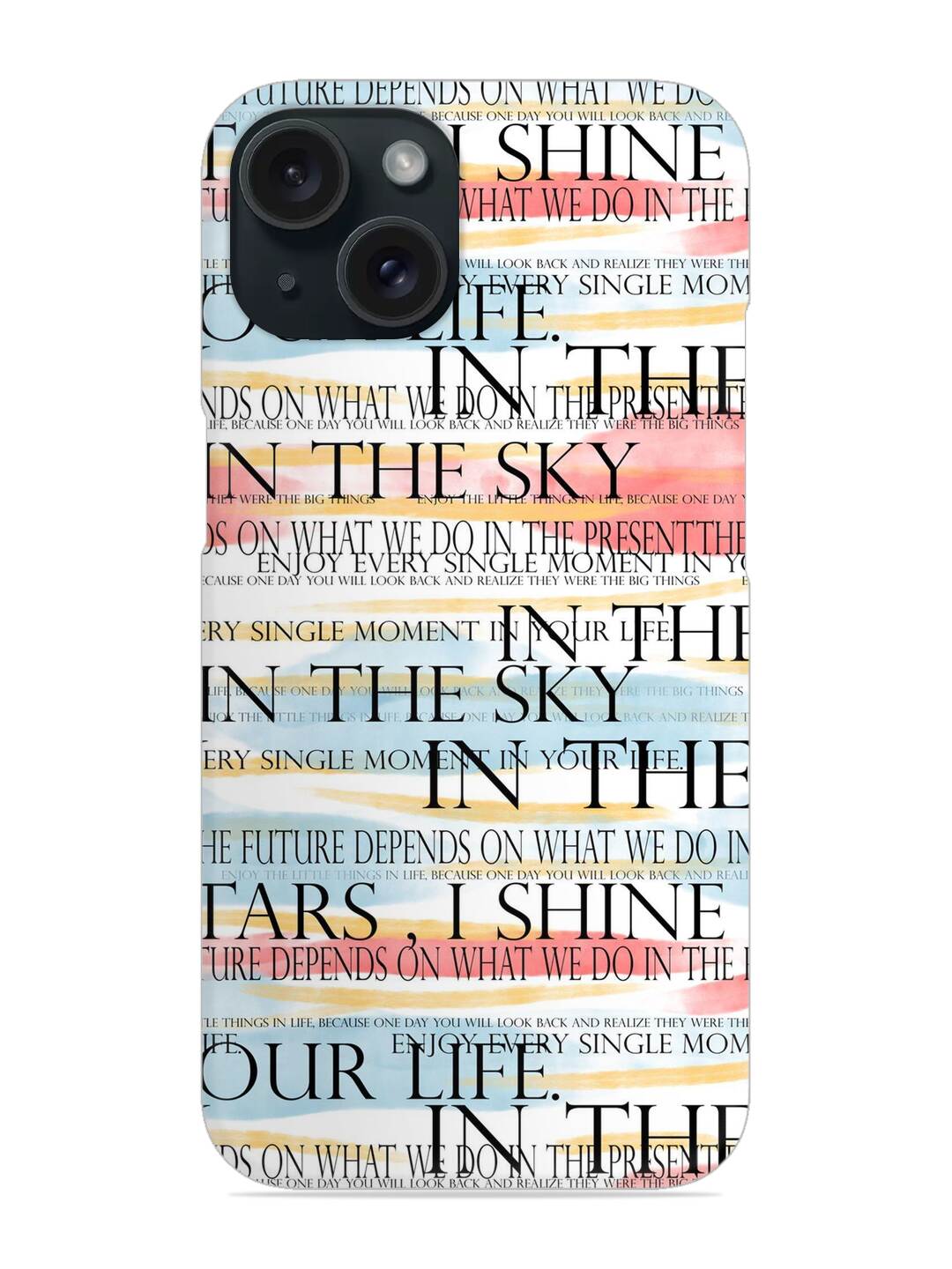 Seamless Slogans Pattern Snap Case 1 Seamless Slogans Pattern Snap Case Edge Zapvi