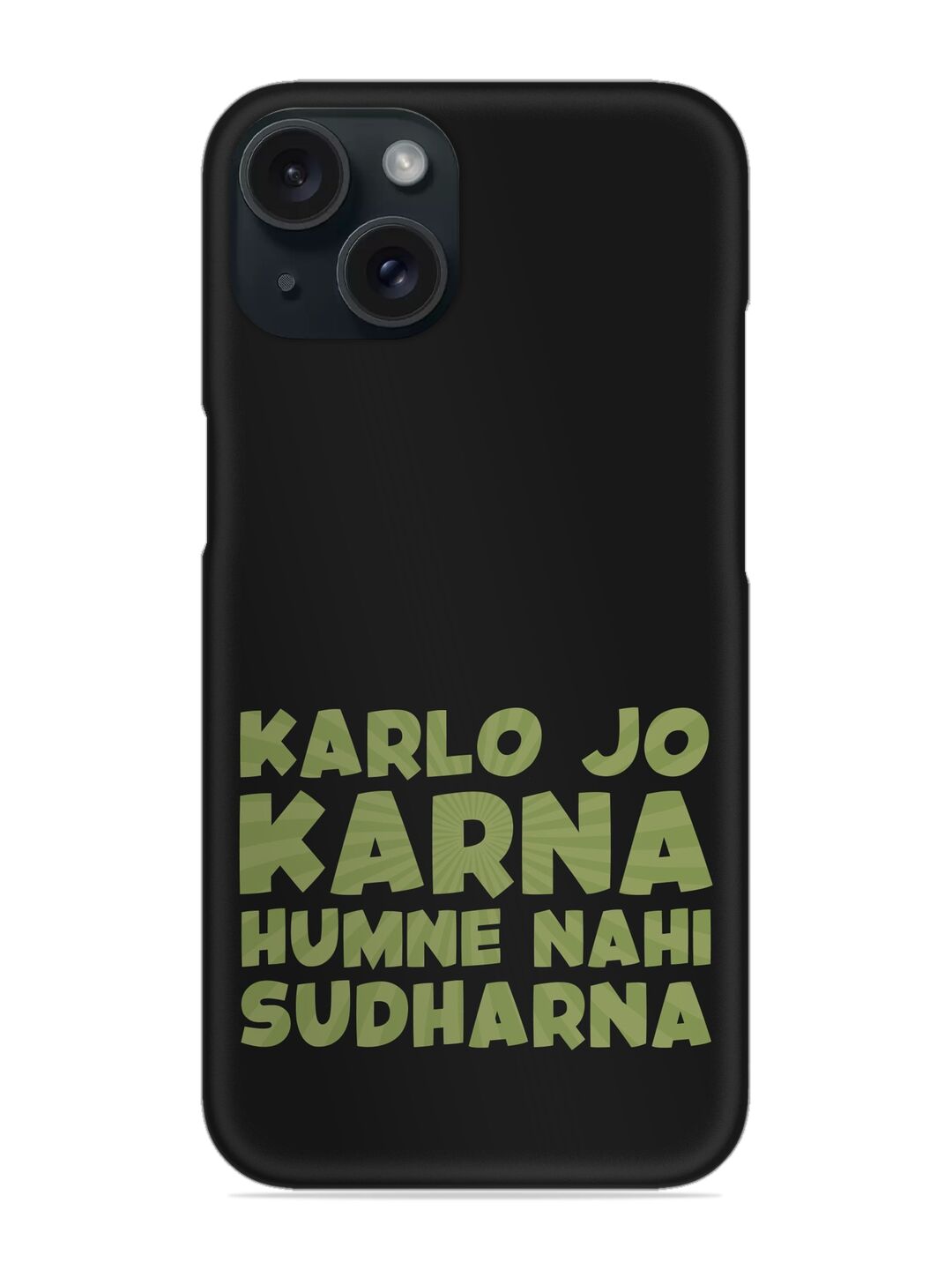 Humorous Hindi Quote Snap Case 1 Humorous Hindi Quote Snap Case Edge Zapvi