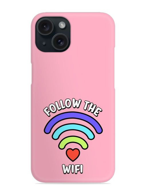 Follow Wifi Slogan Snap Case Edge Zapvi