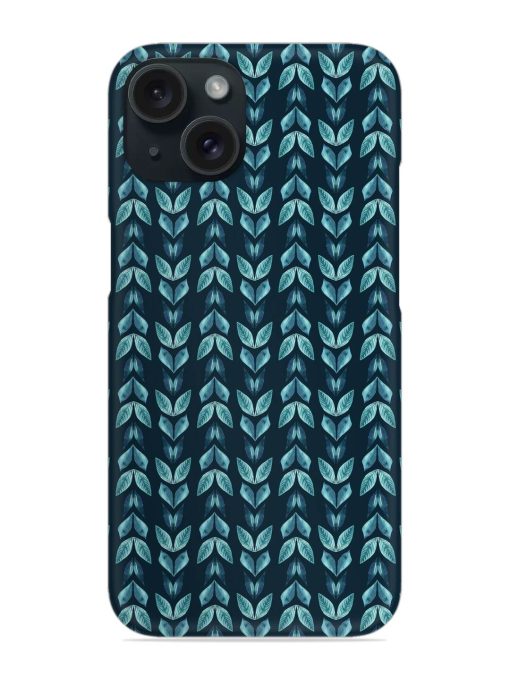 Spring Teal Foliage Snap Case Edge Zapvi