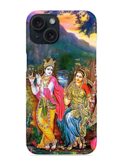 Radha Krishna Painting Snap Case Edge Zapvi