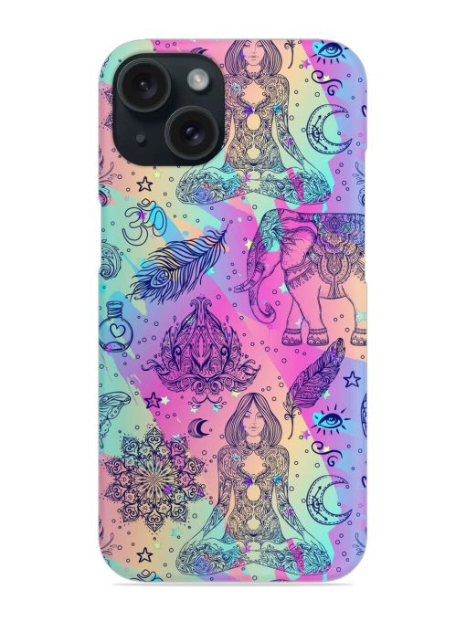 Colorful Rainbow Seamless Snap Case Edge Zapvi