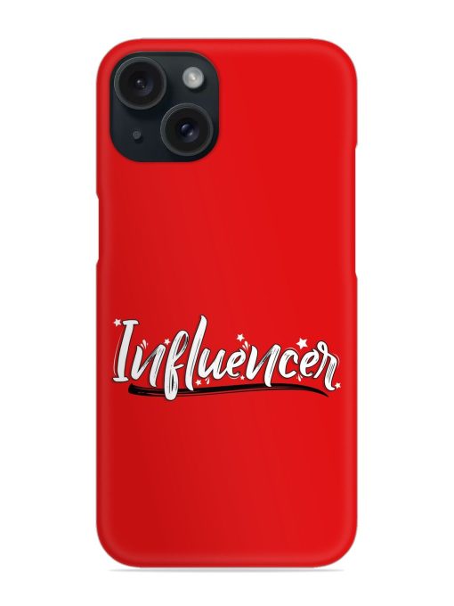 Influencer Lettering Trendy Snap Case Edge Zapvi