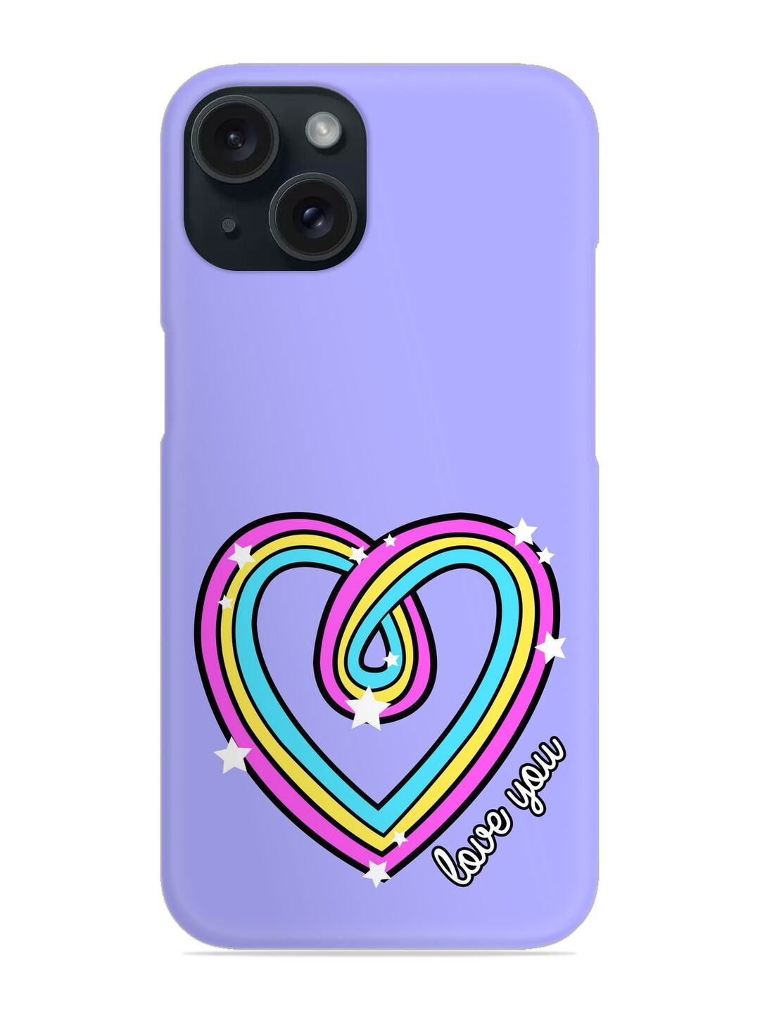 Colorful Rainbow Heart Snap Case 1 Colorful Rainbow Heart Snap Case Edge Zapvi