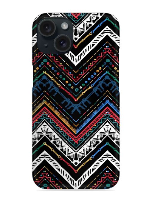 Seamless Ethnic Zigzag Snap Case Edge Zapvi