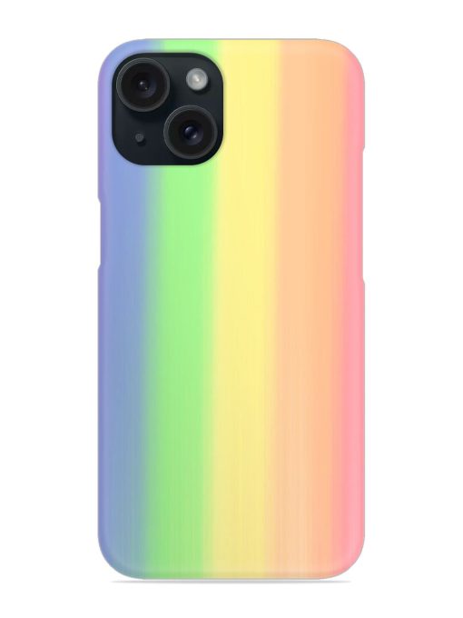 Rainbow Pastel Color Snap Case Edge Zapvi