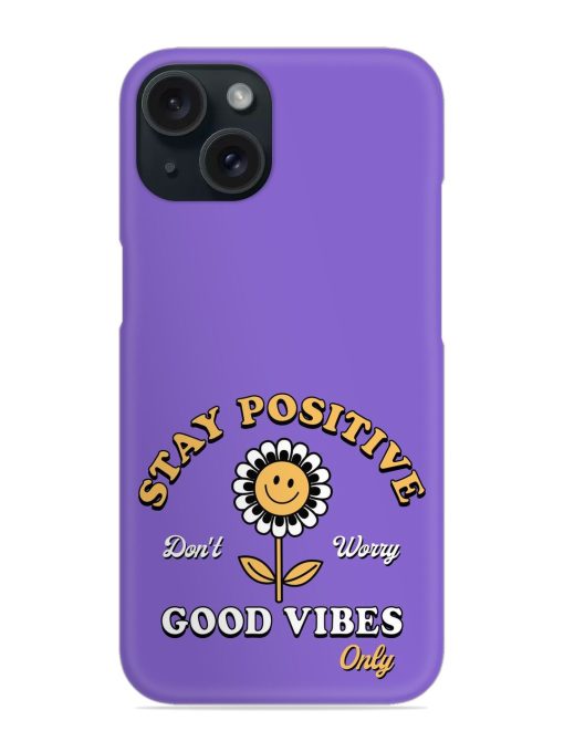 Retro Positive Flower Snap Case Edge Zapvi