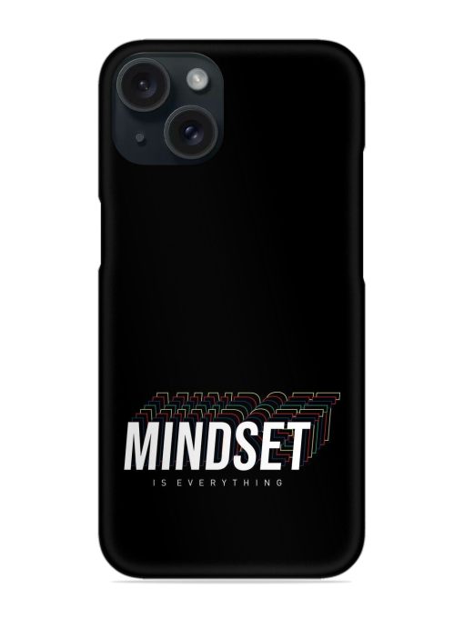 Mindset Everything Slogan Snap Case Edge Zapvi