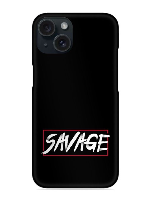 Savage Typography Dots Snap Case Edge Zapvi